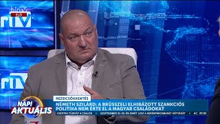 Napi aktuális - Németh Szilárd (2024-09-09) - HÍR TV