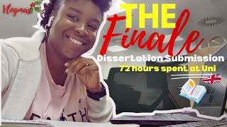 Crying on Camera Again 😭 | 72 Hours Straight at Uni | Farewell to My Dissertation Journey 📚🎓