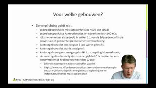 TVVL Webinar Verplichtingen en oplossingen – Energielabel C voor kantoren