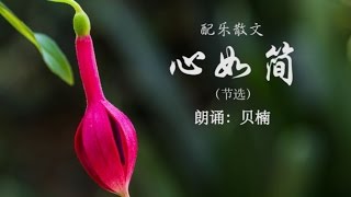 配乐散文朗诵《心如简》贝楠朗诵 (Chinese Poetry)