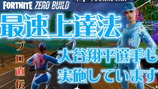 【ゼロビルド】プロが教える大谷翔平選手も実施している最速上達方法、自己分析方法(フォートナイトゼロビルド/Fortnite ZEROBUILD)