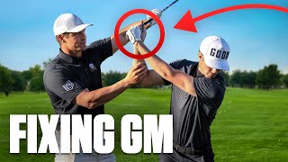 I Gave Garrett Clark A Golf Lesson