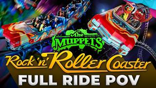 FULL RIDE POV Rock'N'Rollercoaster starring THE MUPPETS - DSNY Newscast