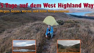 5 Tage auf dem West Highland Way