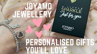 ad- JoyAmo jewellery unboxing - pretty personalised jewellery