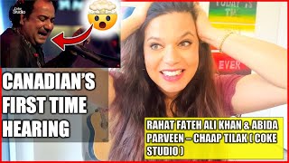 Singer Reacts to Rahat Fateh Ali Khan & Abida Parveen - Chaap Tilak | Coke Studio Reaction Video