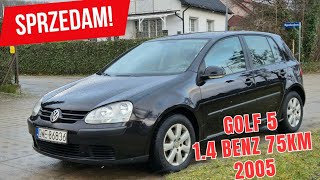 VW Golf 5 2005 rok 5 drzwi 1.4 benzyna 75KM  na sprzedaż