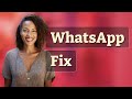 Why Are WhatsApp Notifications Not Working on My Apple Watch?