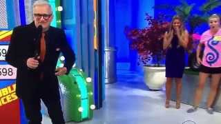 Price Is Right Model Breaks Lightbulb