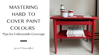 Mastering Hard to Cover Paint Colours: Tips for Uneatable Coverage