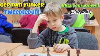 German Yunker (Tweedledum) (1710) - Blitz Tournament - 12 rounds