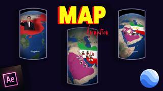 No GEOlayers Plugin: Use Google Earth Studio Free To Animate MAP! Google Earth Studio Tutorial