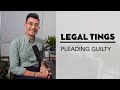 Pleading Guilty [Criminal Law] | Legal Tings