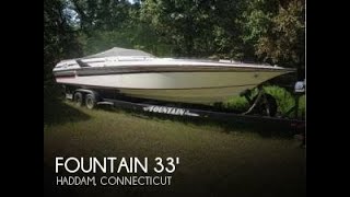 [UNAVAILABLE] Used 1986 Fountain 10M 33 Executioner in Haddam, Connecticut