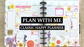 PLAN WITH ME | CLASSIC HAPPY PLANNER | Elokuu 1. - 7.2022