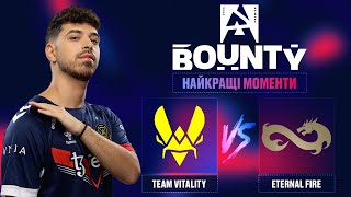 ХАЙЛАЙТИ МАТЧУ Vitality vs EF (eternal fire) | BLAST Bounty Season 1 #cs2 #vitality #cs2highlights