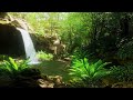 relaxing lofi music u0026 waterfall jungle sounds 🎵 beats to relax study to