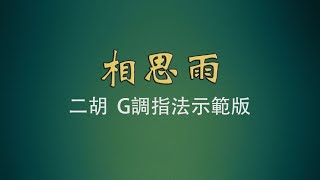 弦音雅意 • 相思雨 • 二胡G調指法示範版 • 簡譜字幕 •