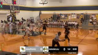 Waipahu High vs Nanakuli High JV Basketball OIA Regular Season Game 01/28/2025