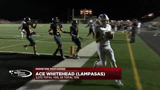 Primetime Performer of the Year: Ace Whitehead (Lampasas)