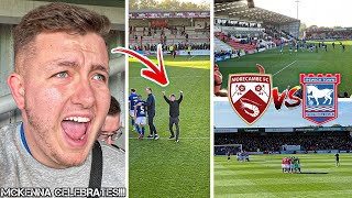 MORECAMBE VS IPSWICH TOWN | 1-2 | LEE EVANS PENALTY, PLAYERS CELEBRATE & SCENES AS TOWN WIN AGAIN!!!