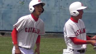 【春季四国大会/聖カタリナの2年生遊撃手】2018/05/03聖カタリナ学園高2年生・田中 翔大(松山北中※松山坊っちゃんボーイズ)