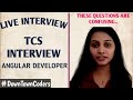 TCS REAL TIME ANGULAR DEVELOPER INTERVIEW  | BRAIN STORMING SCENARIO BASED QUESTIONS| DownTownCoders