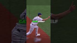 Midfielder Throwing Better Than Pitcher 😳