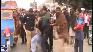 Police violence on Sahiwal innocent residents