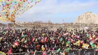 Wan'da Newroz alanı dolup taştı