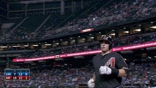 Goldschmidt blasts two-run shot, sets record