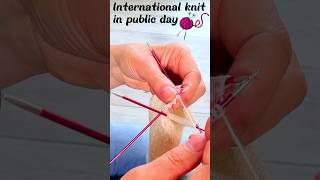 International knit in public day