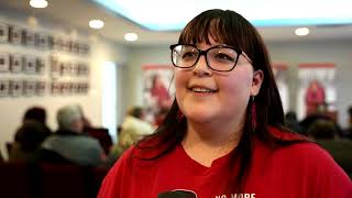 Cousin of Loretta Saunders celebrates her life with vigil, drum dance