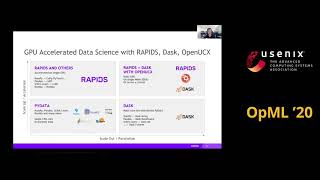 OpML '20 (Short) - End-to-End Data Science on GPUs with RAPIDS