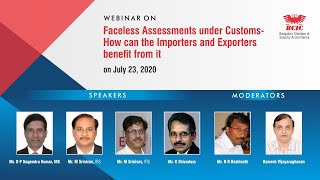 BCIC Webinar on Faceless Assessments under Customs on July 23, 2020