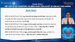 Tiếp cận tối ưu điều trị bệnh nhân tăng huyết áp kèm đái tháo đường | BS CKI Lê Hoàng Bảo