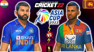 India vs Sri Lanka Asia Cup Warm Up Match - Cricket 22 Live - RtxVivek | Later RVPL