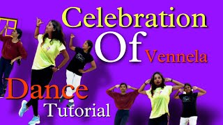 Celebration of vennela dance tutorial #dasara #dance #tutorial #trending #tamil #shorts