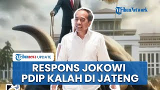 Respons Santai Jokowi seusai PDIP Kalah di Kandang Banteng Jateng: Wong Saya Engga Ngapa-ngapain