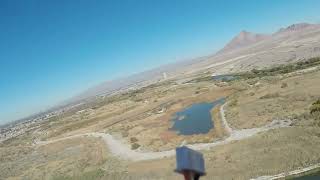 HOBBYKING PARAMOTOR V2 TOOK IT UP ABOUT 800 FEET