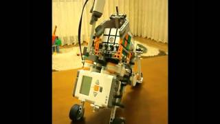 Lego Mindstorms   Rubiks Cube Solver 480p