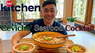 Coctel De Mariscos🦐🐟🦑/ Seafood Cocktail/ Ceviche☀️💦- Recipe from Home!👨‍🍳👩‍🍳