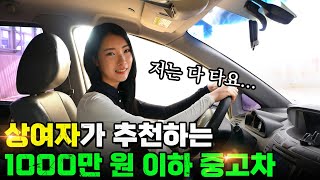 1000만원도 안되는 중고차 타는 모델출신 차주