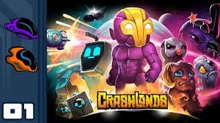 Let's Play Crashlands - Switch Gameplay Part 1 - Leave No Gnome Behind!