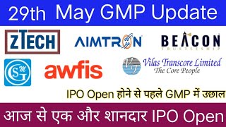 Awfis Space Solutions IPO | Beacon Trusteeship IPO | Vilas Transcore IPO | Ztech India IPO |