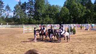 Perila Summer Show 2015, Ponies Steeple-Chase