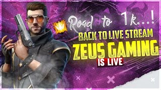 Free fire live in tamil || zeus is live ||free fire live diamonds giveaway|| #freefire #freefirelive