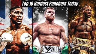 Top 10 Pound For Pound Hardest KNOCKOUT Punchers In Boxing TODAY | P4P Boxing 2023