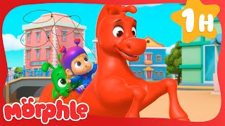 Orphle's Vehicle Chaos + 60 Minutes of My Magic Pet Morphle! | Kids Cartoons | Party Playtime!