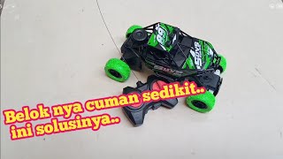 rc crawler belok nya sedikit,penyebab rc belok nya cuma sedikit